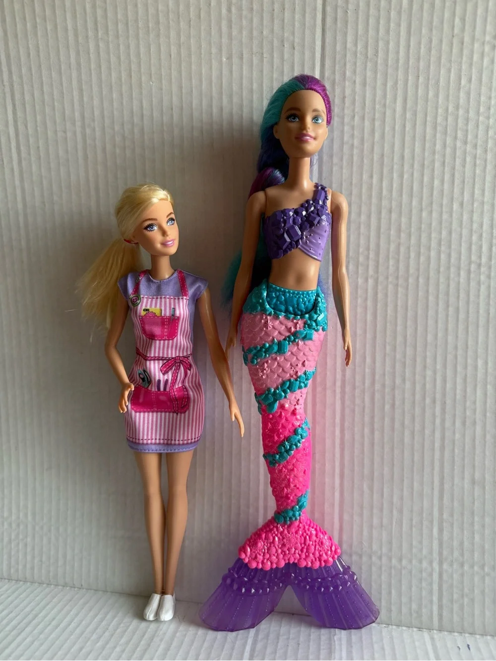 Barbie Mermaid Doll with Purple Top and Pink, Teal & Purple Tail Barbie Florist